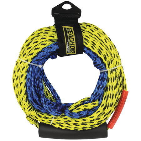 SEACHOICE 2-Rider, 2-Section Tube Tow Rope, 60' 86766